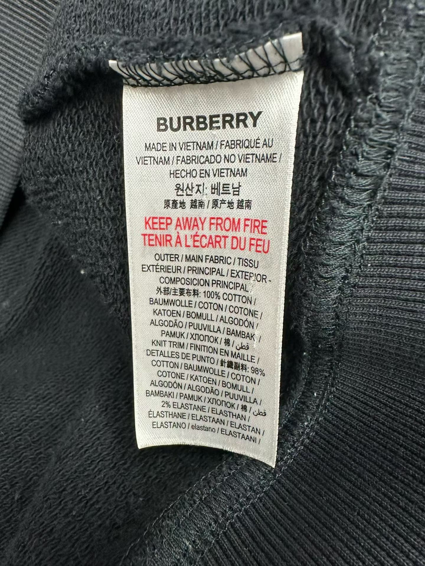 Burberry Burberry Hoodie s Men Size US S / EU 44-46 / 1 - 4 Thumbnail