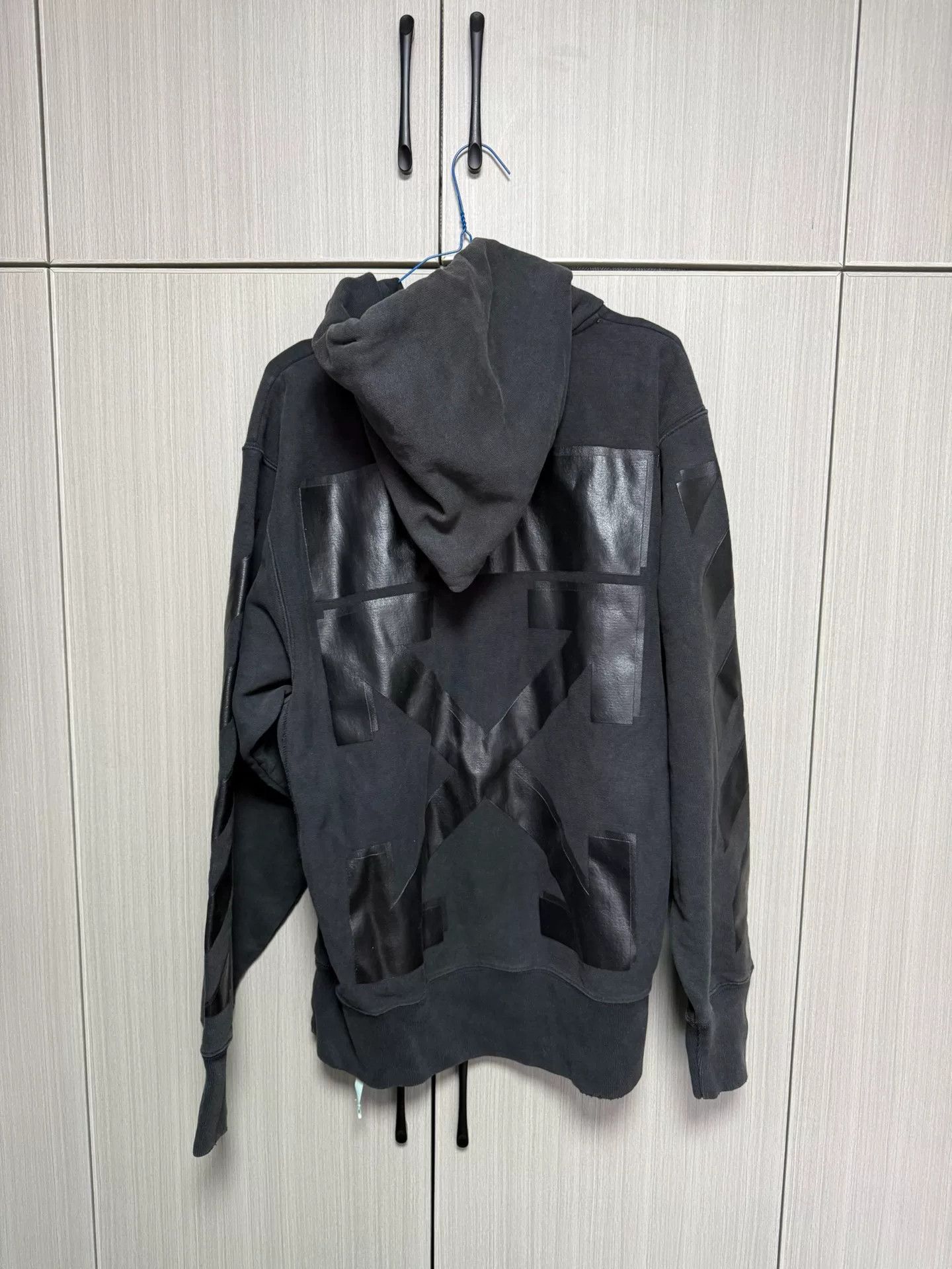 Off-White Off-White Collab White Hoodie m Men Size US M / EU 48-50 / 2 - 2 Thumbnail