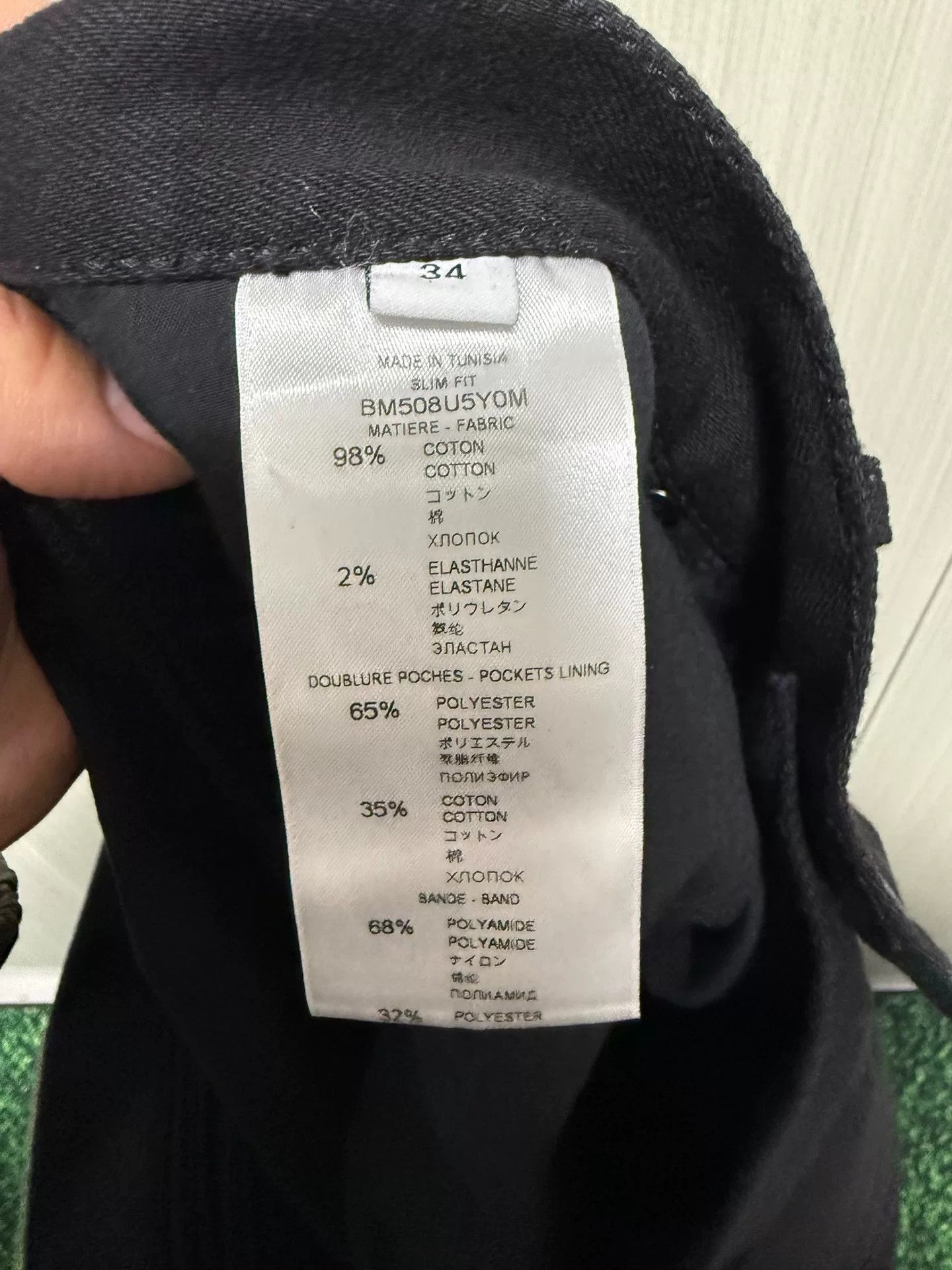 Givenchy Givenchy Denim Black Denim Jeans 34 Men Size US 34 / EU 50 - 4 Thumbnail