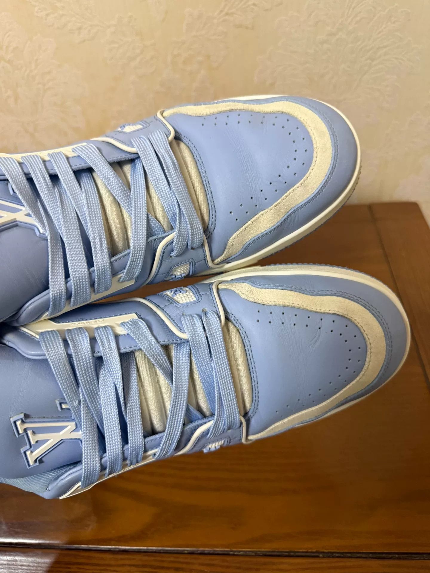 Louis Vuitton Louis Vuitton Training Blue Lowtop Sneakers 41 Men Size US 8.5 / EU 41-42 - 5 Thumbnail