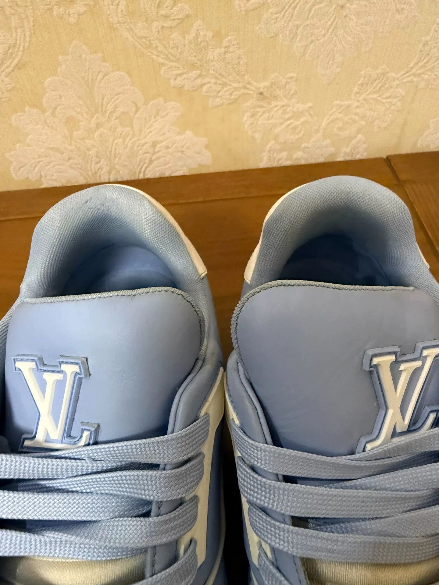 Louis Vuitton Louis Vuitton Training Blue Lowtop Sneakers 41 Men Size US 8.5 / EU 41-42 - 7 Thumbnail
