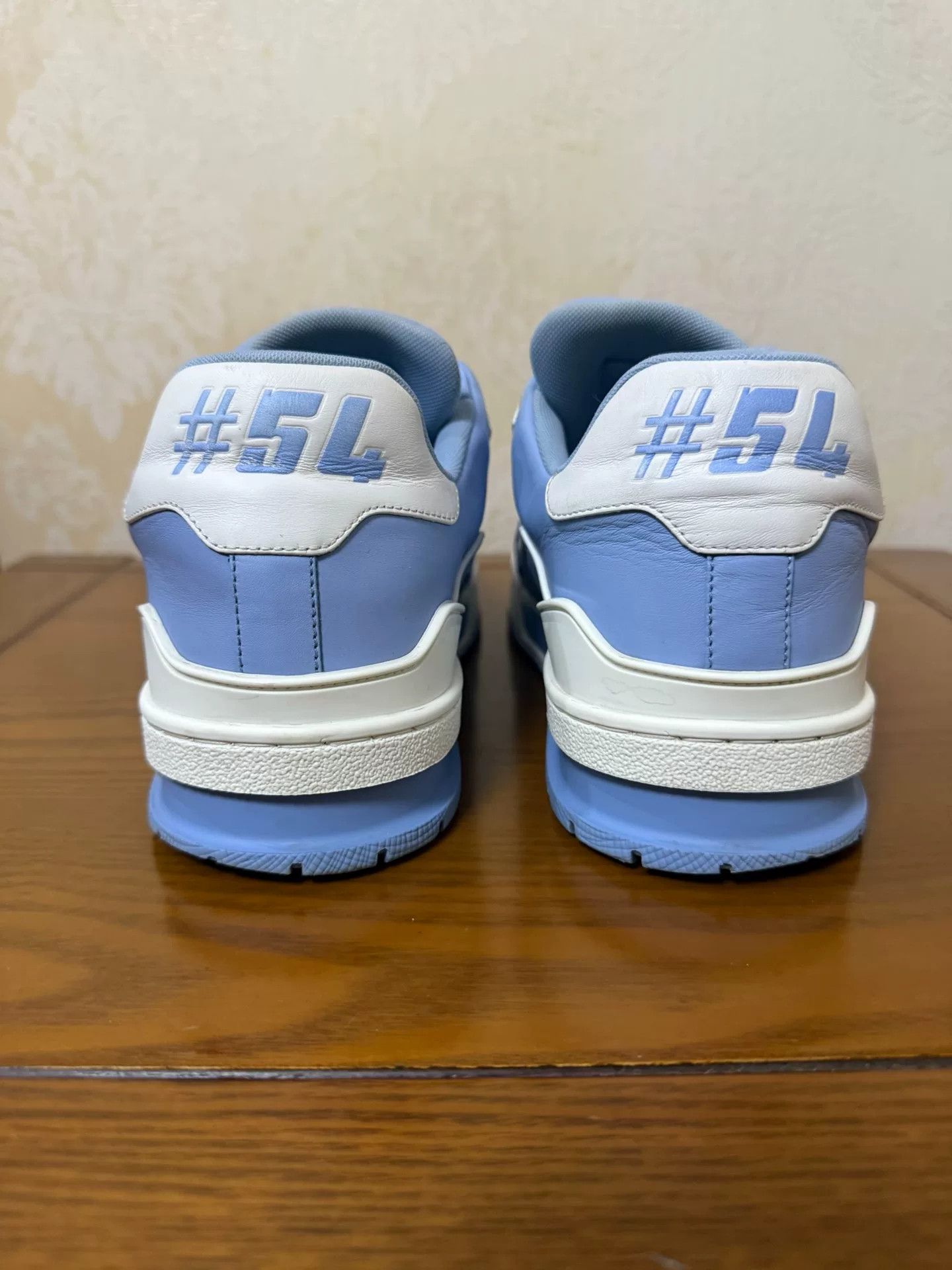 Louis Vuitton Louis Vuitton Training Blue Lowtop Sneakers 41 Men Size US 8.5 / EU 41-42 - 3 Thumbnail