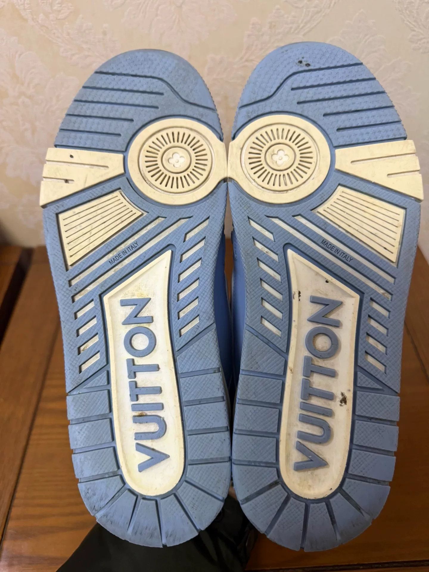 Louis Vuitton Louis Vuitton Training Blue Lowtop Sneakers 41 Men Size US 8.5 / EU 41-42 - 4 Thumbnail