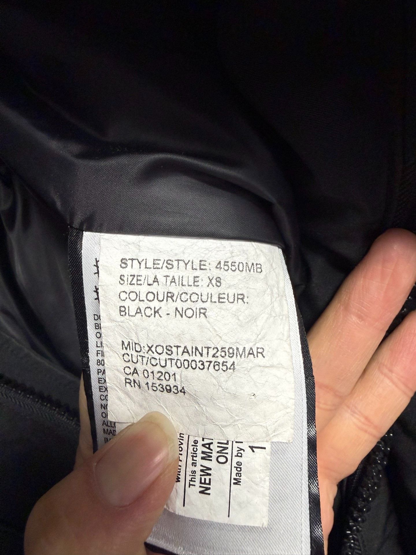 Canada Goose Canada Goose Down Black Heavy Coat xs Men Size US XS / EU 42 / 0 - 7 Thumbnail