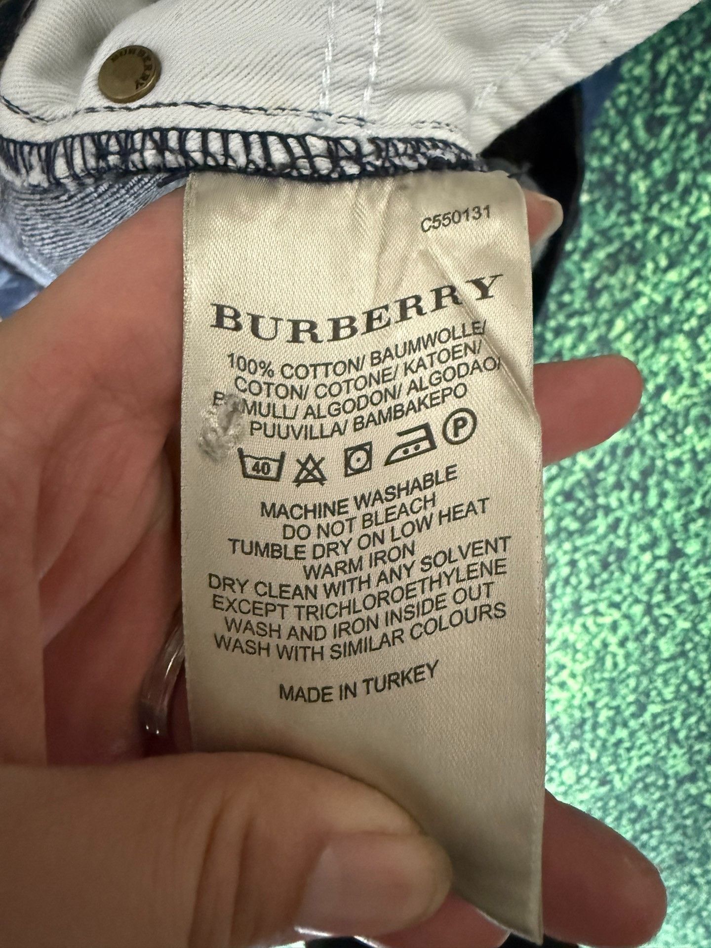 Burberry Burberry Denim Blue Denim Jeans 38 Men Size US 38 / EU 54 - 7 Thumbnail