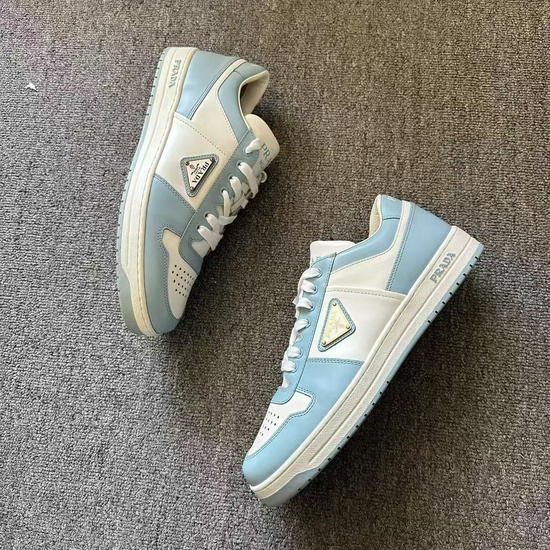 Prada Prada Down Blue Lowtop Sneakers 8 Men Size US 8 / EU 41 - 2 Thumbnail