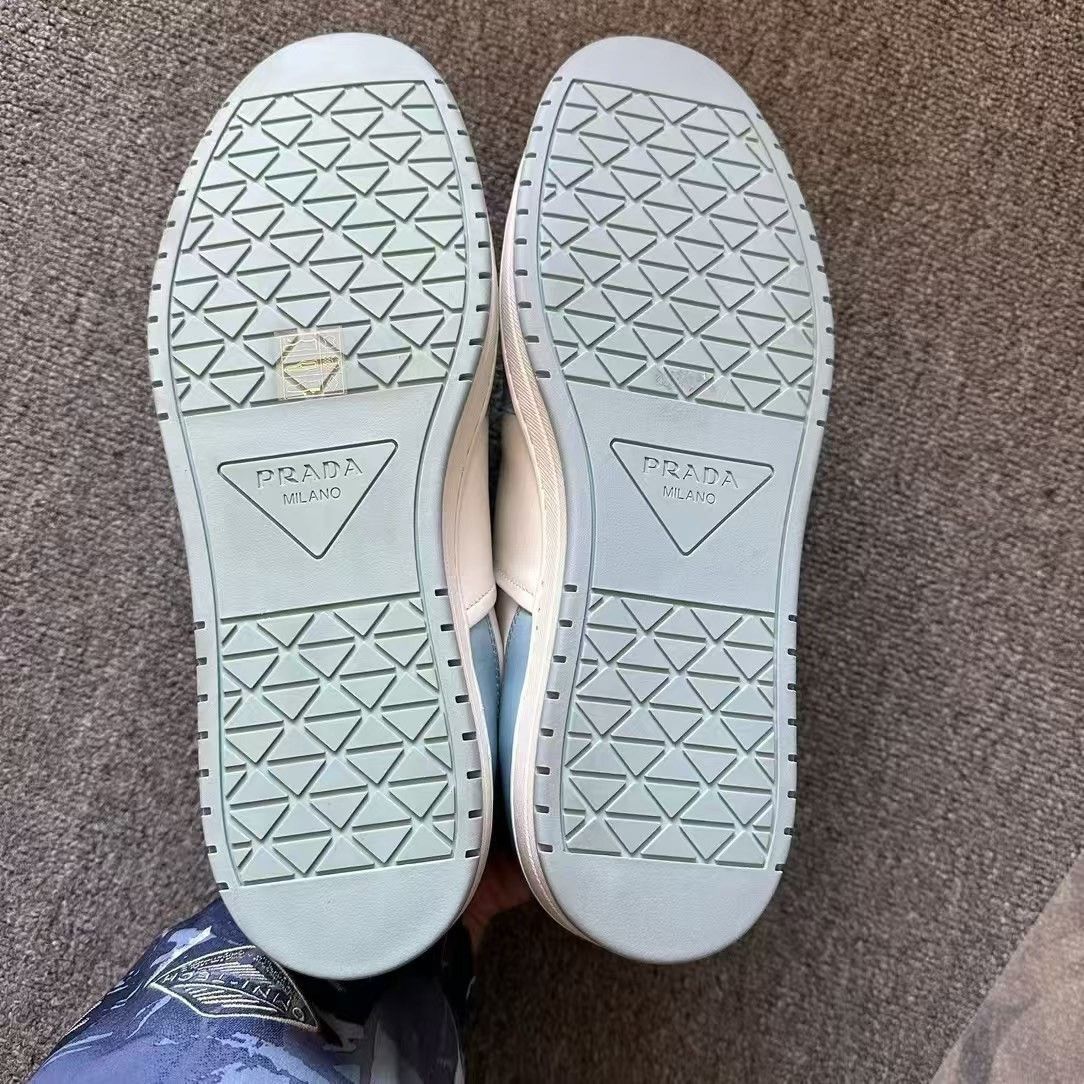 Prada Prada Down Blue Lowtop Sneakers 8 Men Size US 8 / EU 41 - 4 Thumbnail