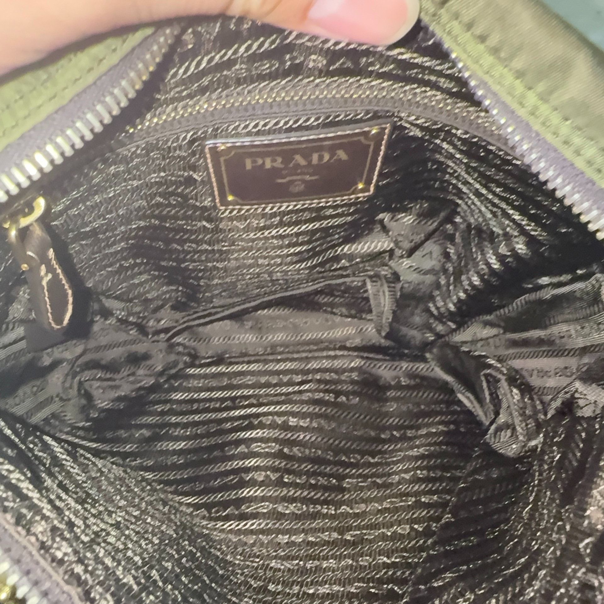 Prada Prada Green Shoulder Bag M Women Size ONE SIZE - 5 Thumbnail