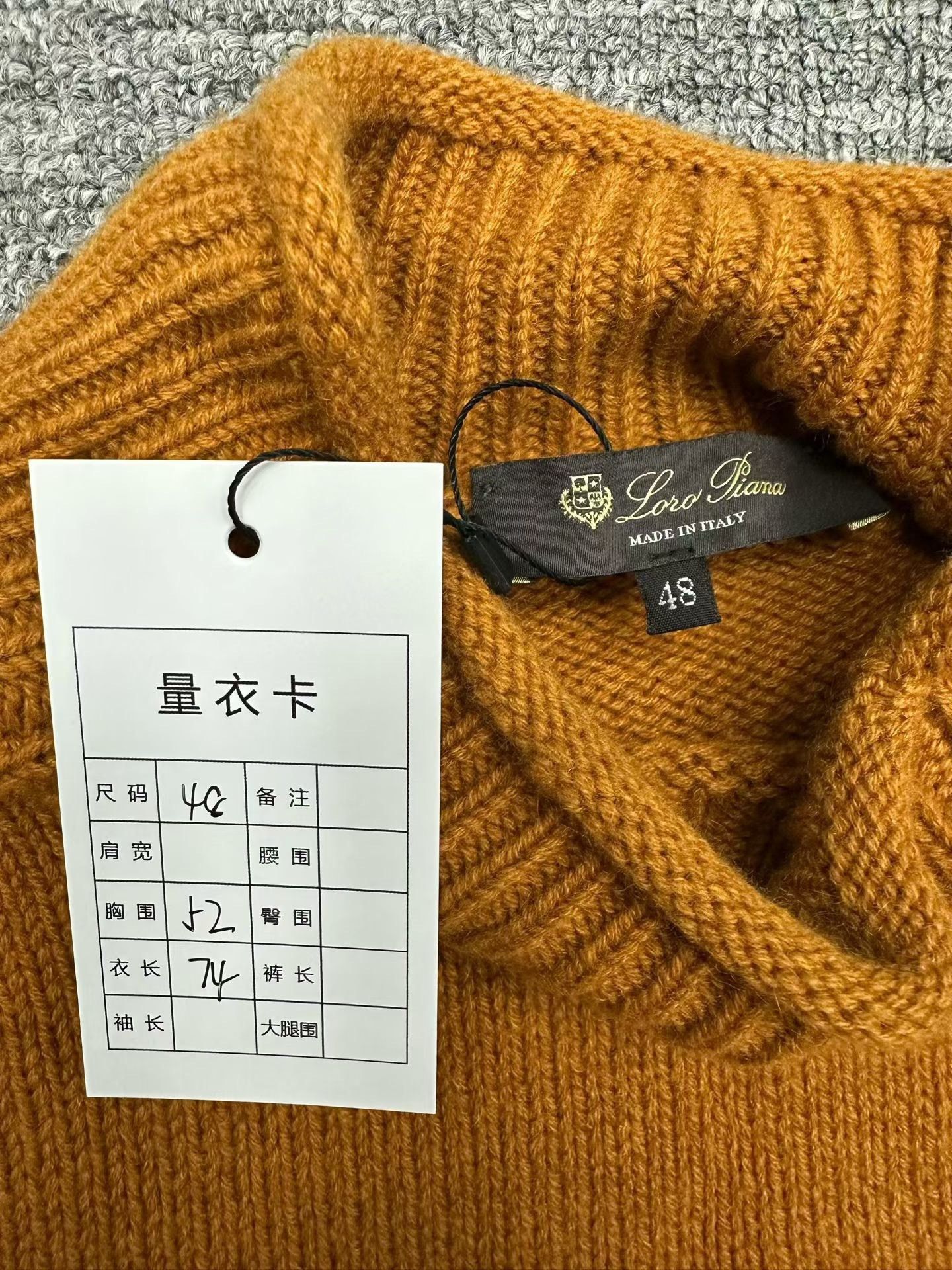 Loro Piana Loro Piana Knit Sweater m Men Size US M / EU 48-50 / 2 - 2 Thumbnail