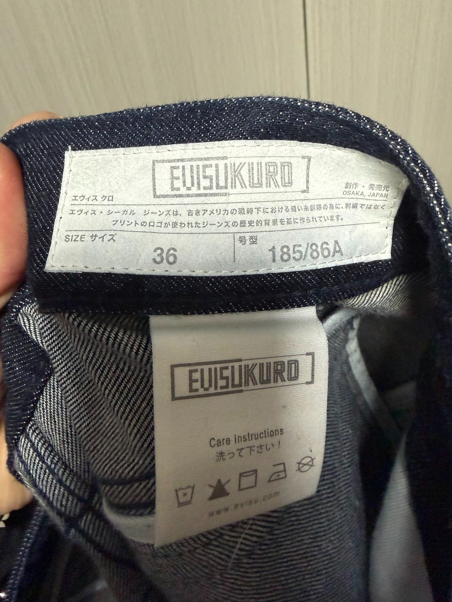 Evisu Evisu Denim Denim Jeans 36 Men Size US 36 / EU 52 - 5 Thumbnail
