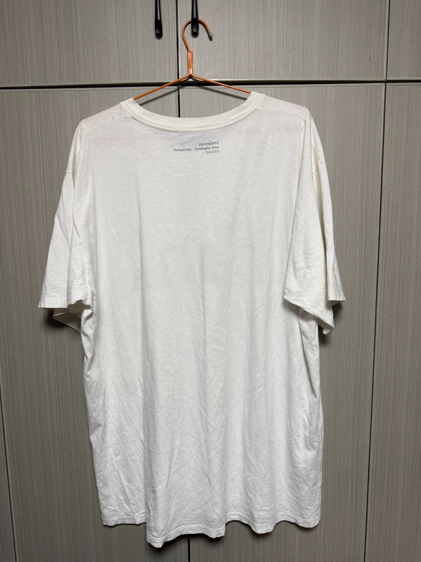 Gucci Gucci White T-Shirt M Men Size US M / EU 48-50 / 2 - 2 Thumbnail