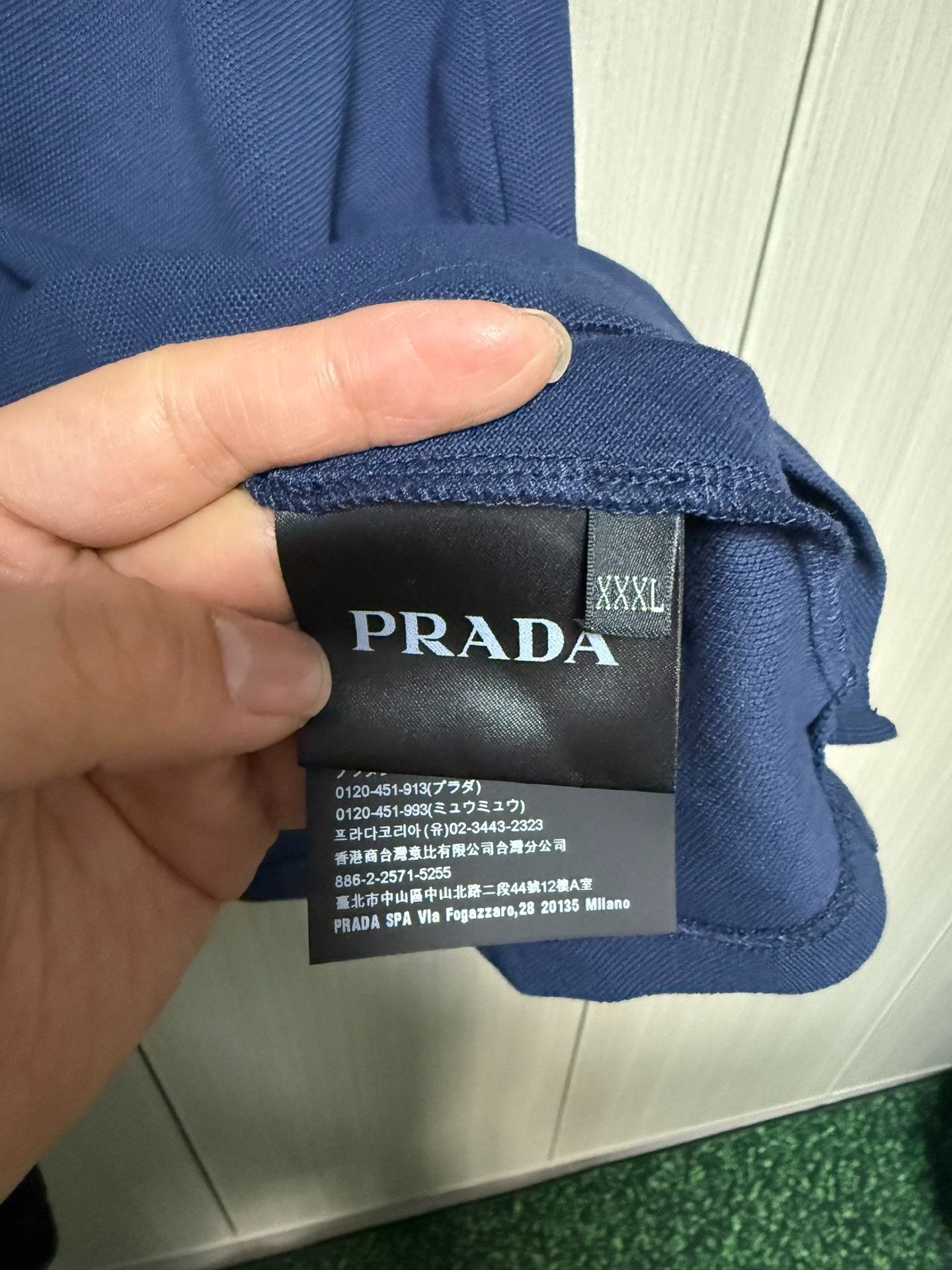 Prada Prada Striped Polo XXXL Men Size US XXL / EU 58 / 5 - 7 Thumbnail