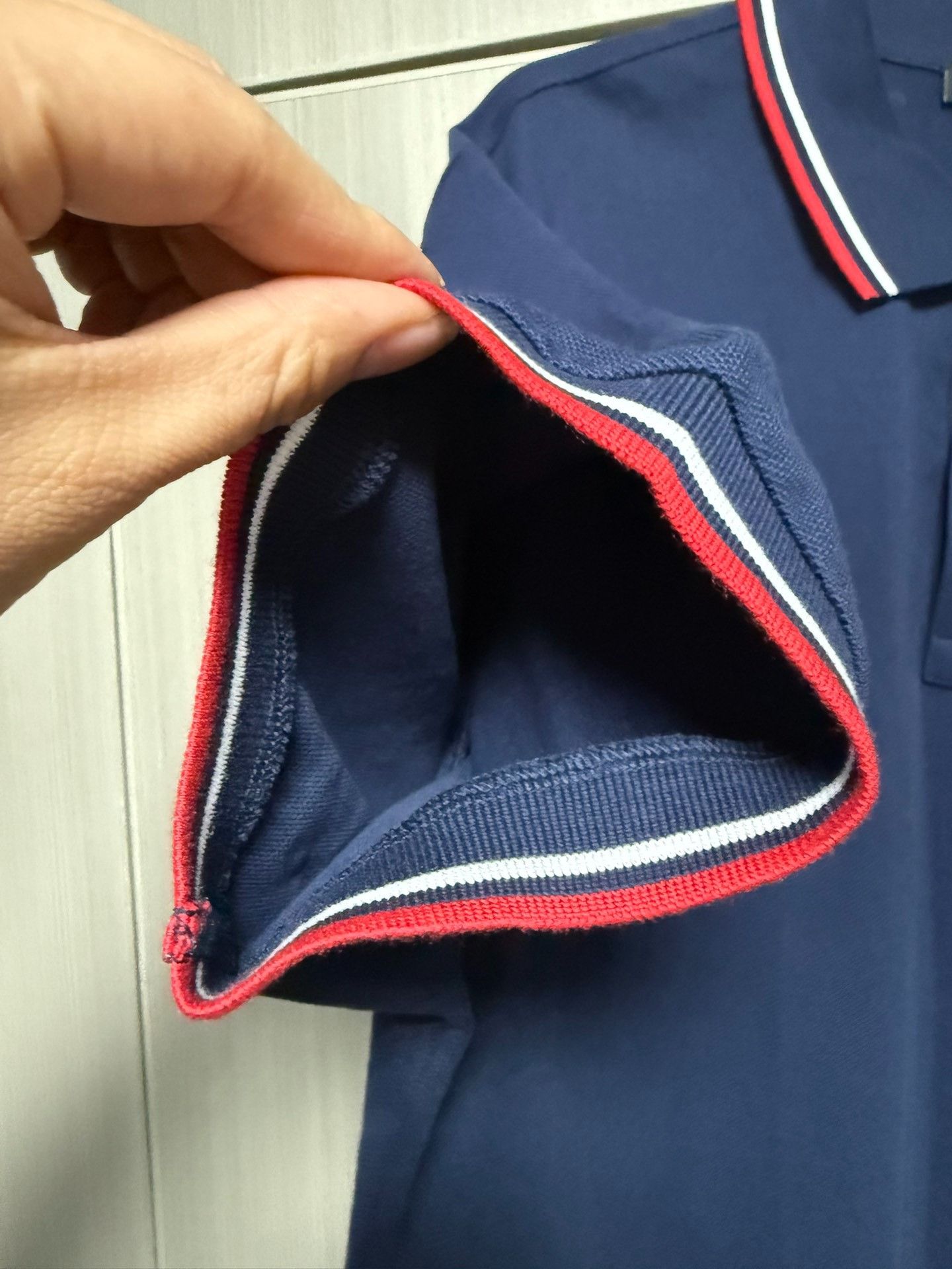 Prada Prada Striped Polo XXXL Men Size US XXL / EU 58 / 5 - 5 Thumbnail