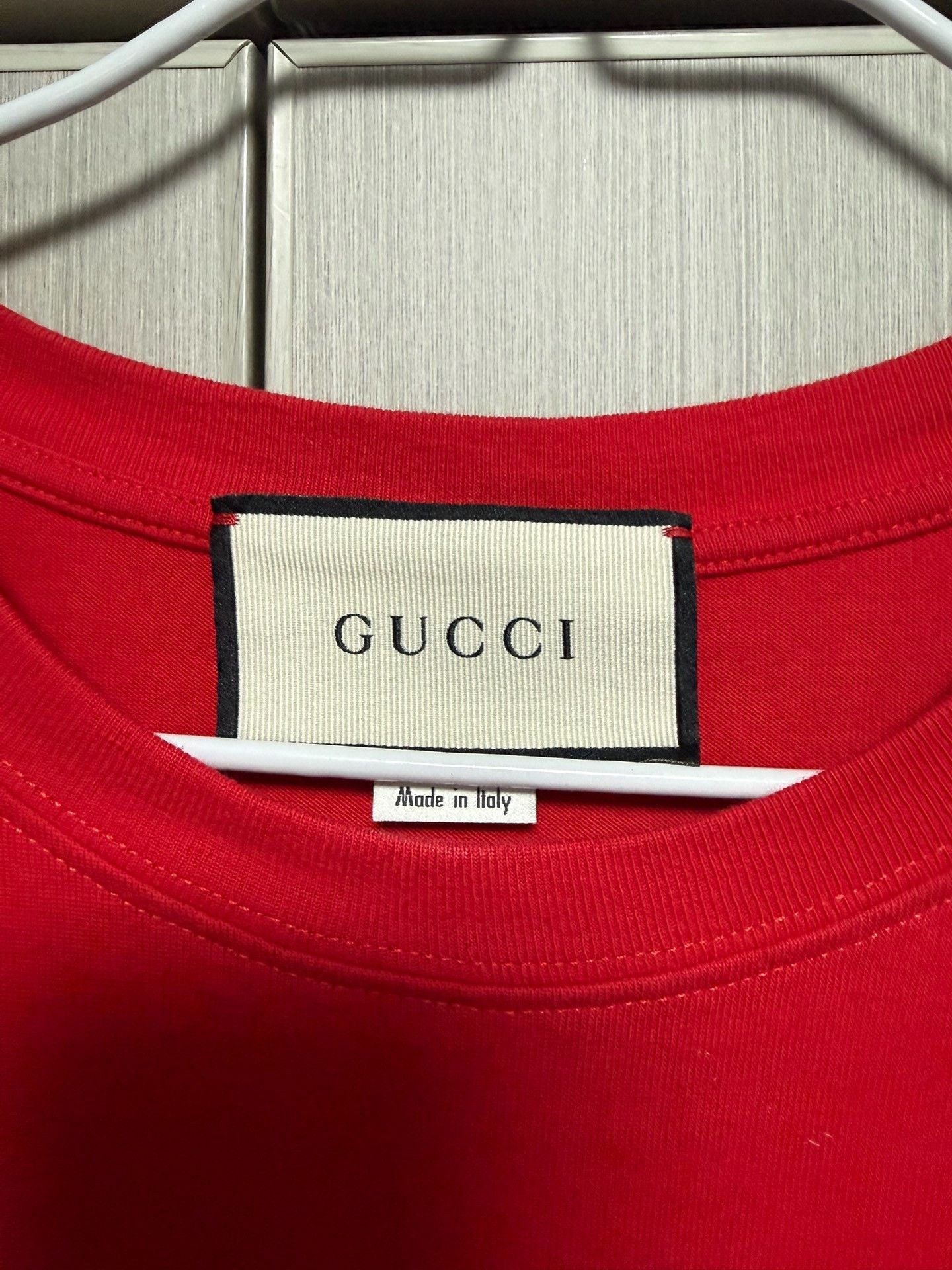Gucci Gucci Tennis Embroidered Red T-Shirt m Men Size US M / EU 48-50 / 2 - 3 Thumbnail
