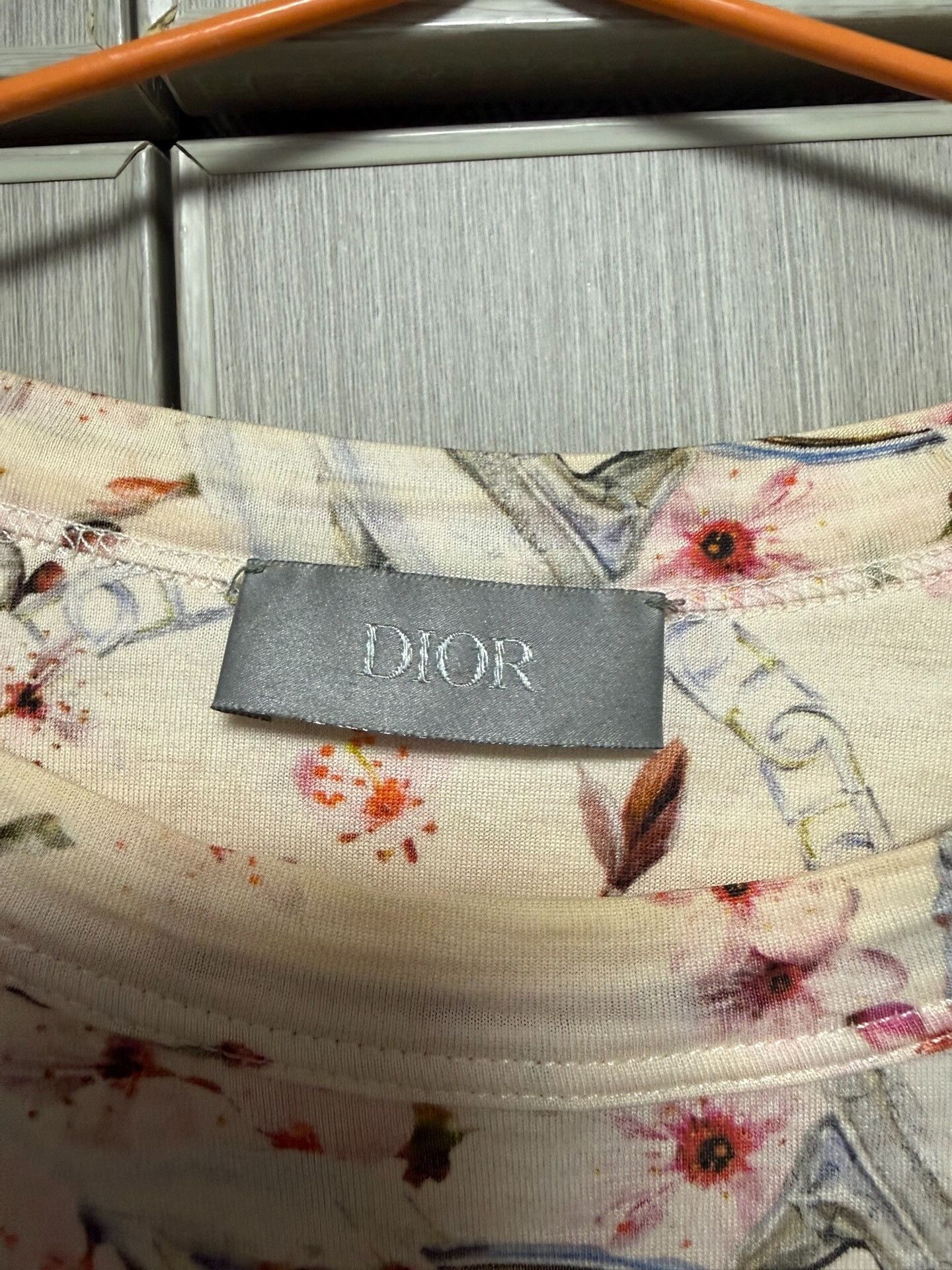 Dior Dior Collab Orange T-Shirt s Men Size US S / EU 44-46 / 1 - 8 Thumbnail