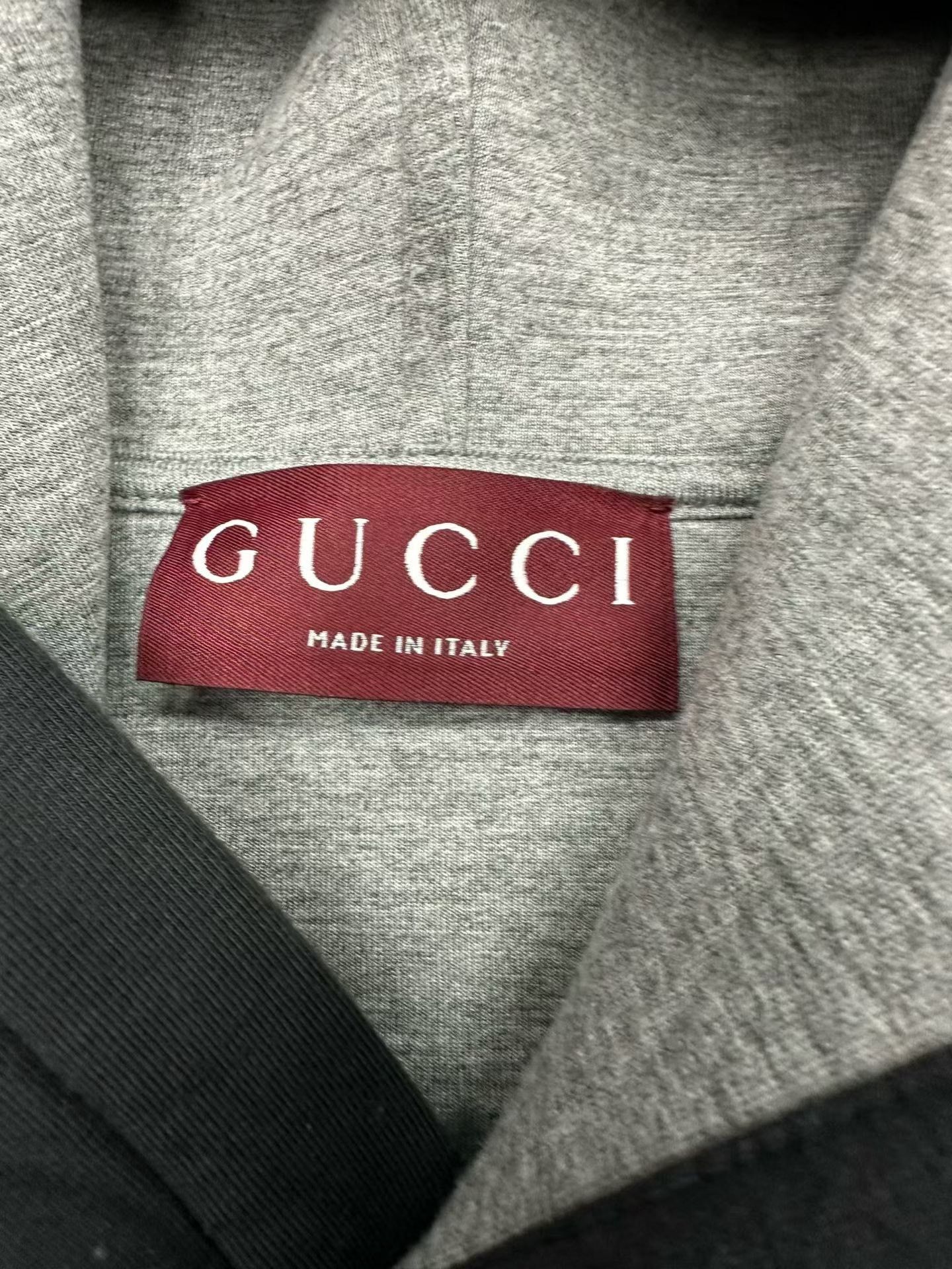 Gucci Gucci Embroidered Cotton Hoodie l Men Size US L / EU 52-54 / 3 - 3 Thumbnail