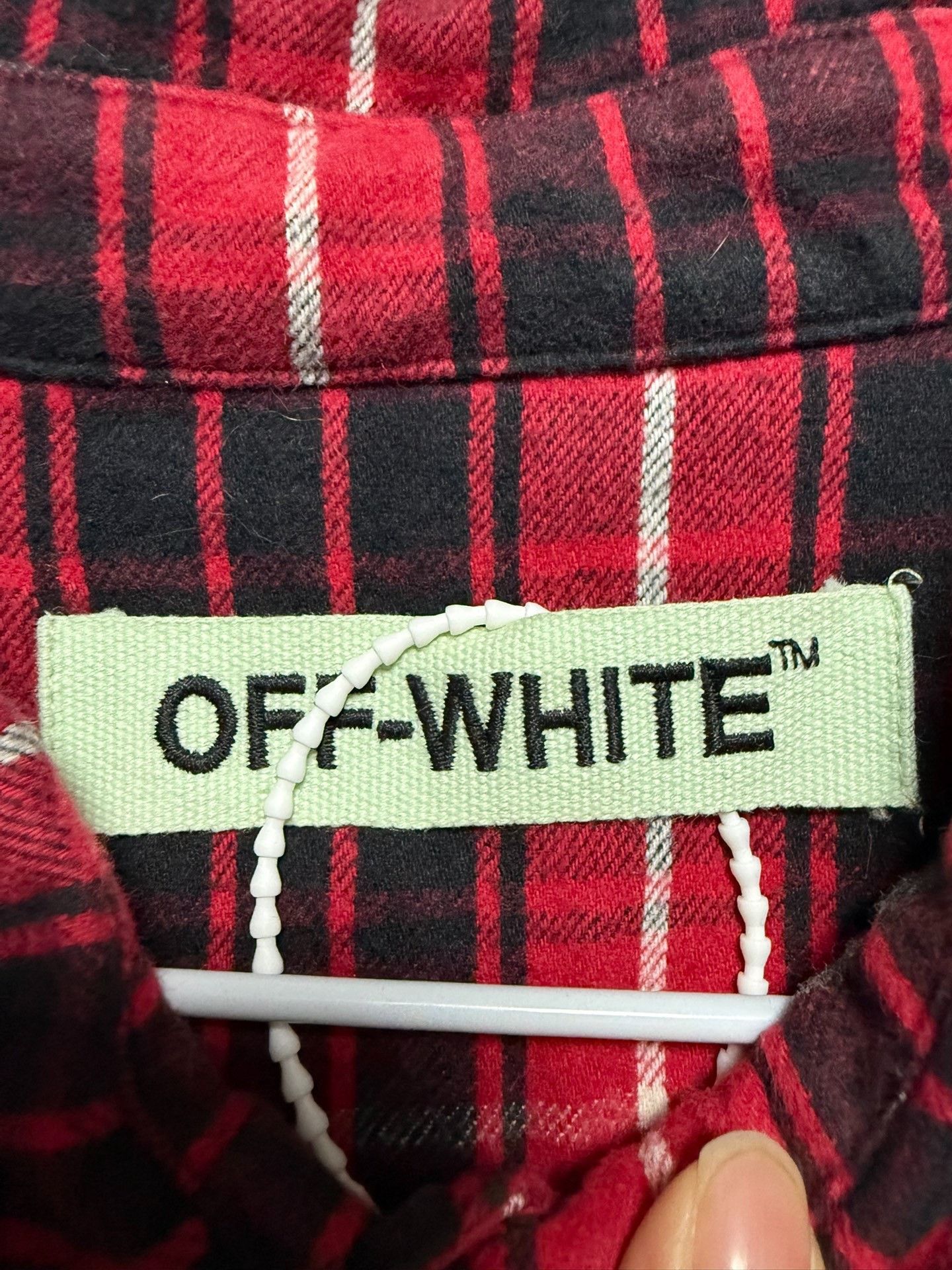 Off-White Off-White Plaid White Shirt xs Men Size US XS / EU 42 / 0 - 5 Thumbnail