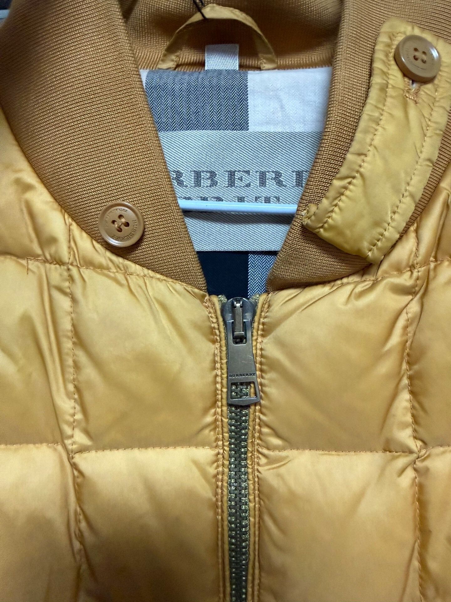 Burberry Burberry Down Plaid Orange Heavy Coat xl Men Size US XL / EU 56 / 4 - 4 Thumbnail