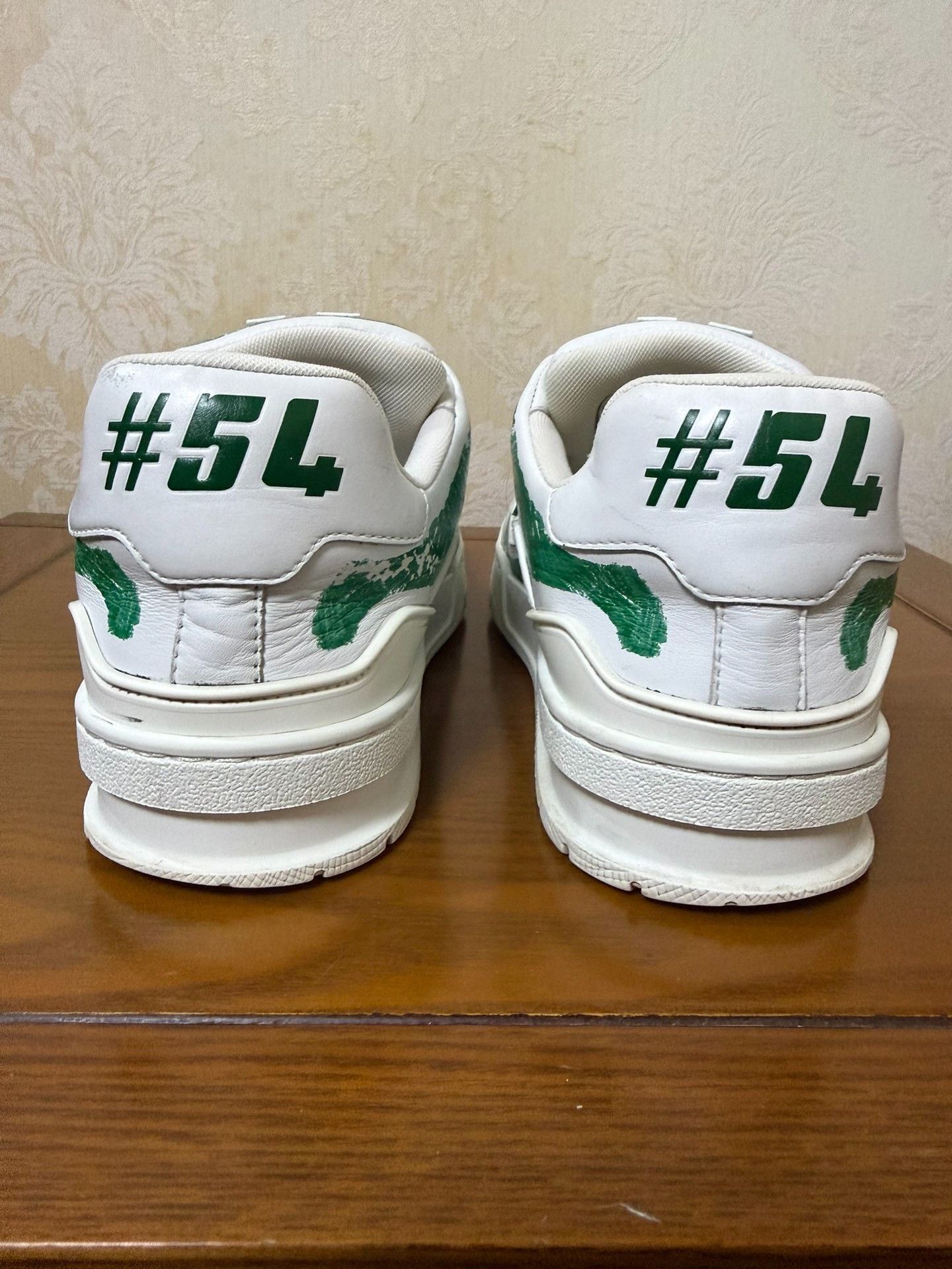Louis Vuitton Louis Vuitton Training Green Lowtop Sneakers 41 Men Size US 8.5 / EU 41-42 - 3 Thumbnail