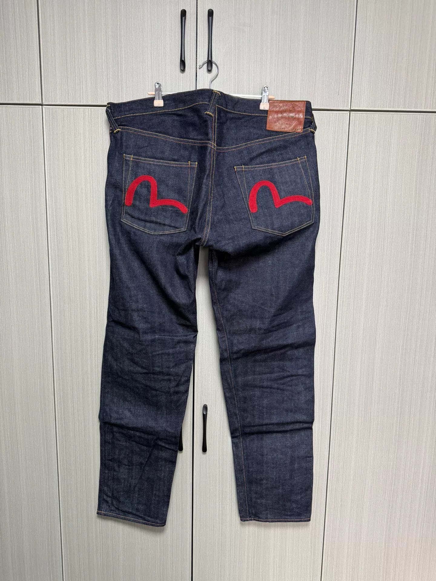 Evisu Evisu Denim Orange Denim Jeans 40 Men Size US 40 / EU 56 - 2 Thumbnail