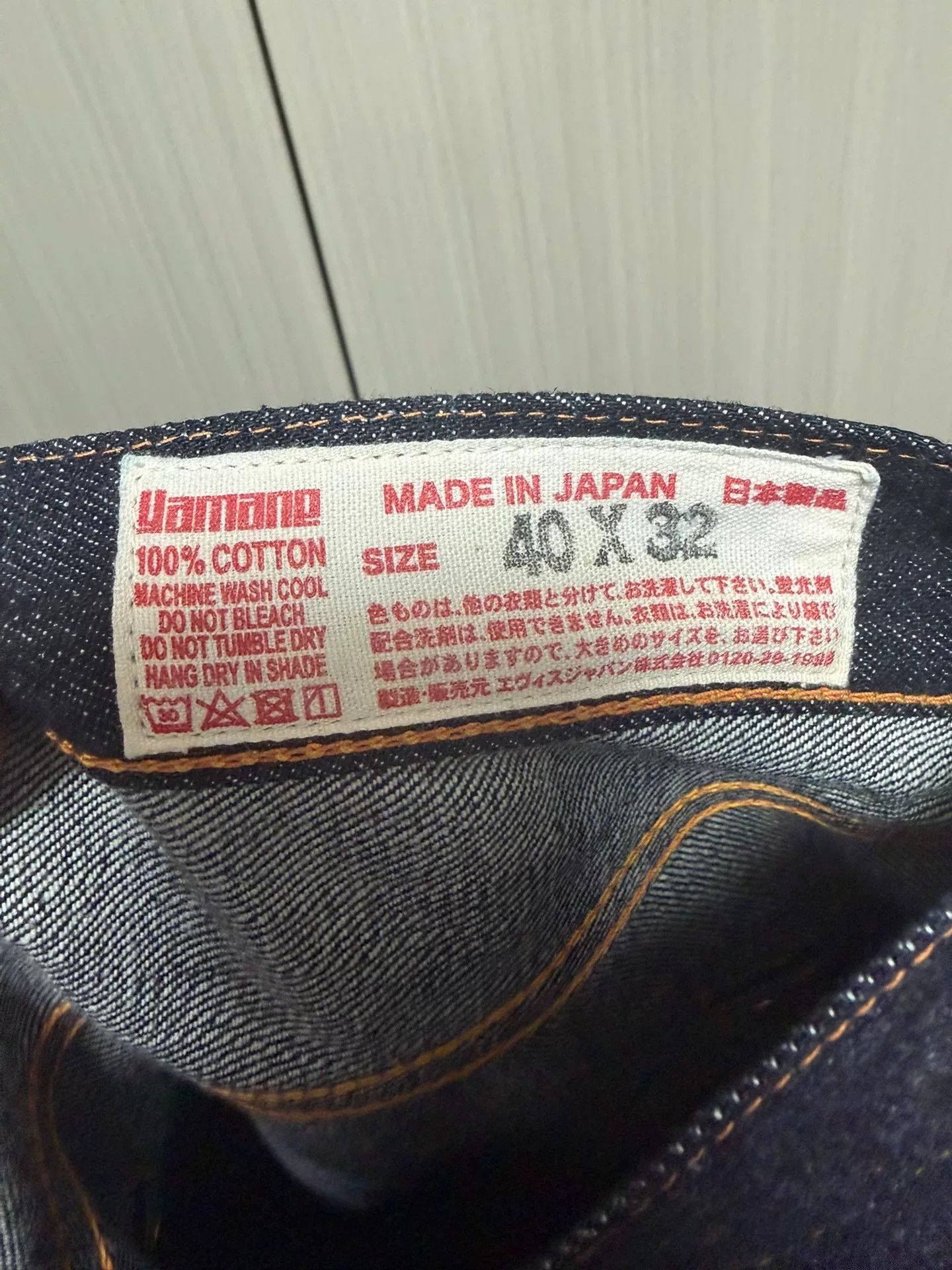 Evisu Evisu Denim Orange Denim Jeans 40 Men Size US 40 / EU 56 - 5 Thumbnail