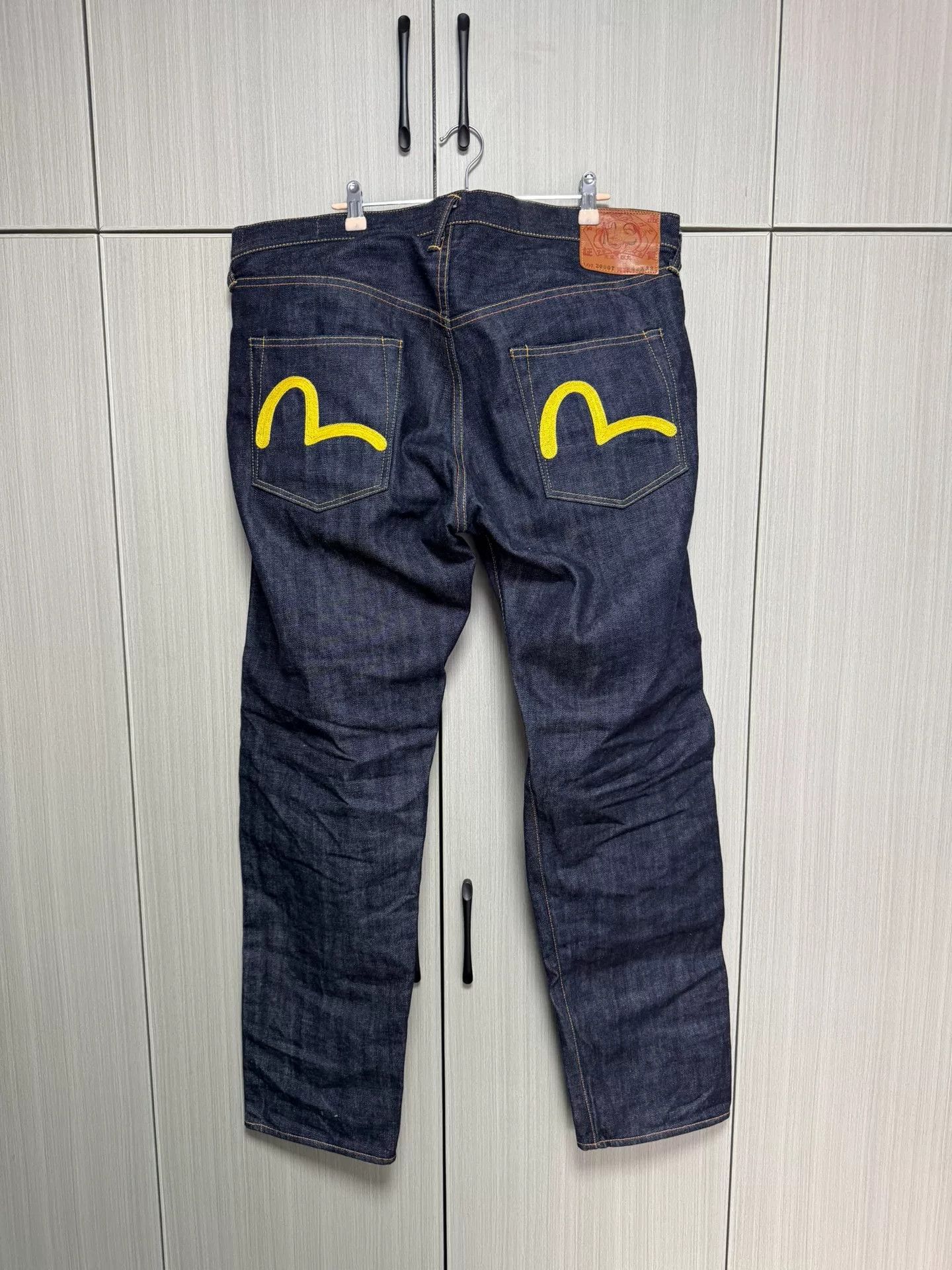 Evisu Evisu Denim Orange Denim Jeans 42 Men Size US 42 / EU 58 - 2 Thumbnail
