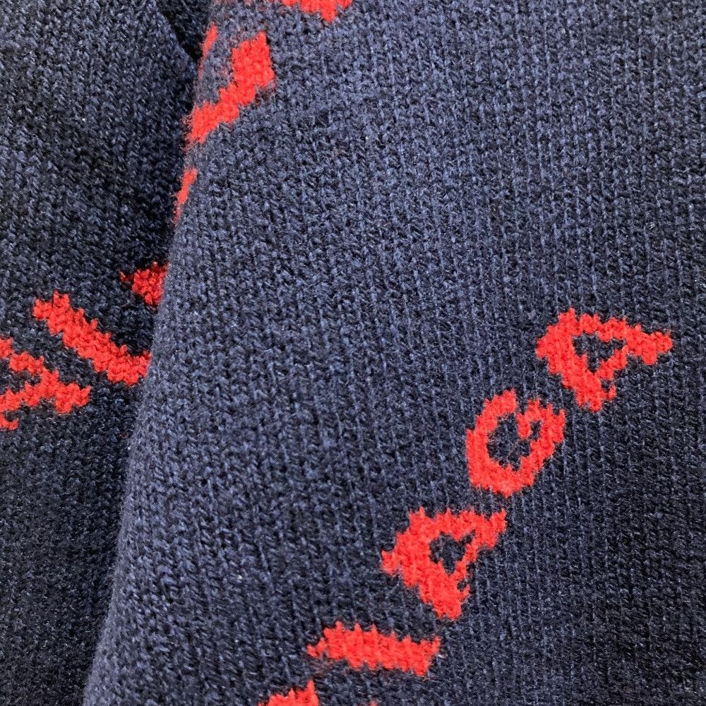 Balenciaga Balenciaga Balenciaga Logo Jacquard Knit Sweater Textile Tops DUTY FREE for USA Size ONE SIZE - 3 Thumbnail