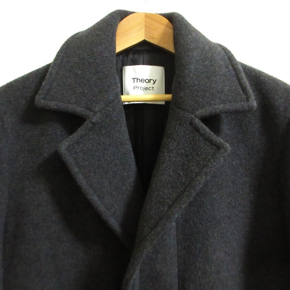 Theory Theory Theory Project Wool Long Coat Textile Outerwear MC02 DUTY FREE for USA Size ONE SIZE - 6 Thumbnail