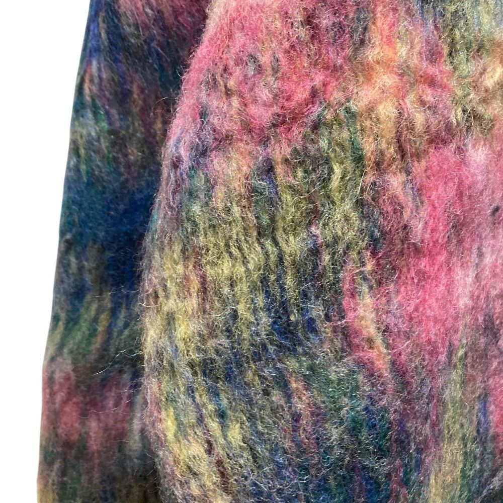 Other Other Ameri VINTAGE WILTED FLOWER MOHAIR JACQUARD Knit Top Textile Tops 0125201810740 DUTY FREE for USA Size ONE SIZE - 3 Thumbnail