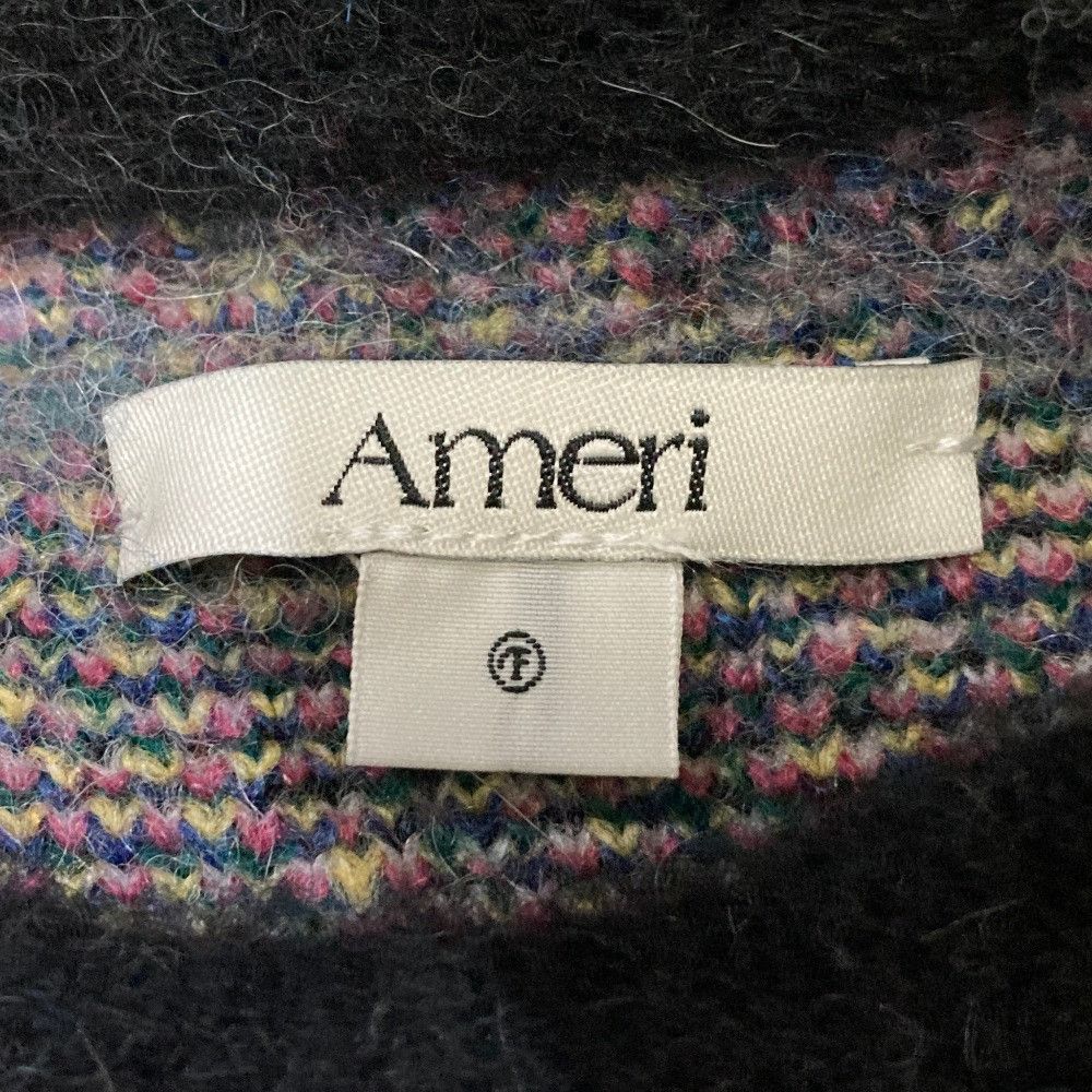 Other Other Ameri VINTAGE WILTED FLOWER MOHAIR JACQUARD Knit Top Textile Tops 0125201810740 DUTY FREE for USA Size ONE SIZE - 5 Thumbnail
