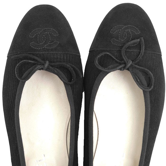 Chanel Chanel Chanel Leather Ballet Flats Leather Shoes DUTY FREE for USA Size ONE SIZE - 12 Thumbnail