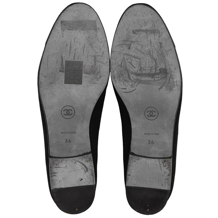 Chanel Chanel Chanel Leather Ballet Flats Leather Shoes DUTY FREE for USA Size ONE SIZE - 8 Thumbnail