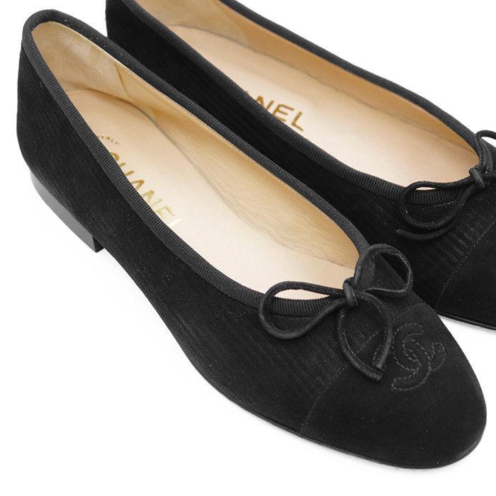 Chanel Chanel Chanel Leather Ballet Flats Leather Shoes DUTY FREE for USA Size ONE SIZE - 3 Thumbnail