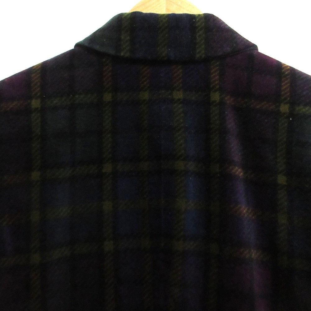 Celine Celine Celine Velour Check Long Jacket Textile Outerwear DUTY FREE for USA Size ONE SIZE - 7 Thumbnail