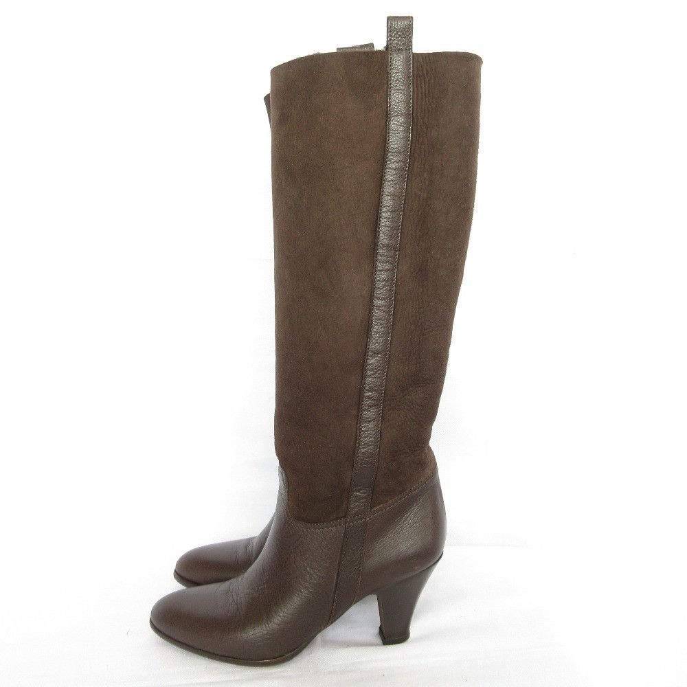 Other Other Pellico Shearling Long Boots Leather Shoes DUTY FREE for USA Size ONE SIZE - 2 Thumbnail