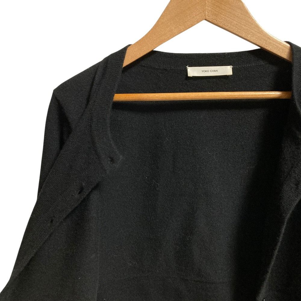Other Other YOKO CHAN Cashmere Cropped Cardigan Textile Tops DUTY FREE for USA Size ONE SIZE - 3 Thumbnail