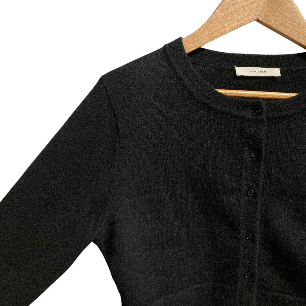 Other Other YOKO CHAN Cashmere Cropped Cardigan Textile Tops DUTY FREE for USA Size ONE SIZE - 2 Thumbnail