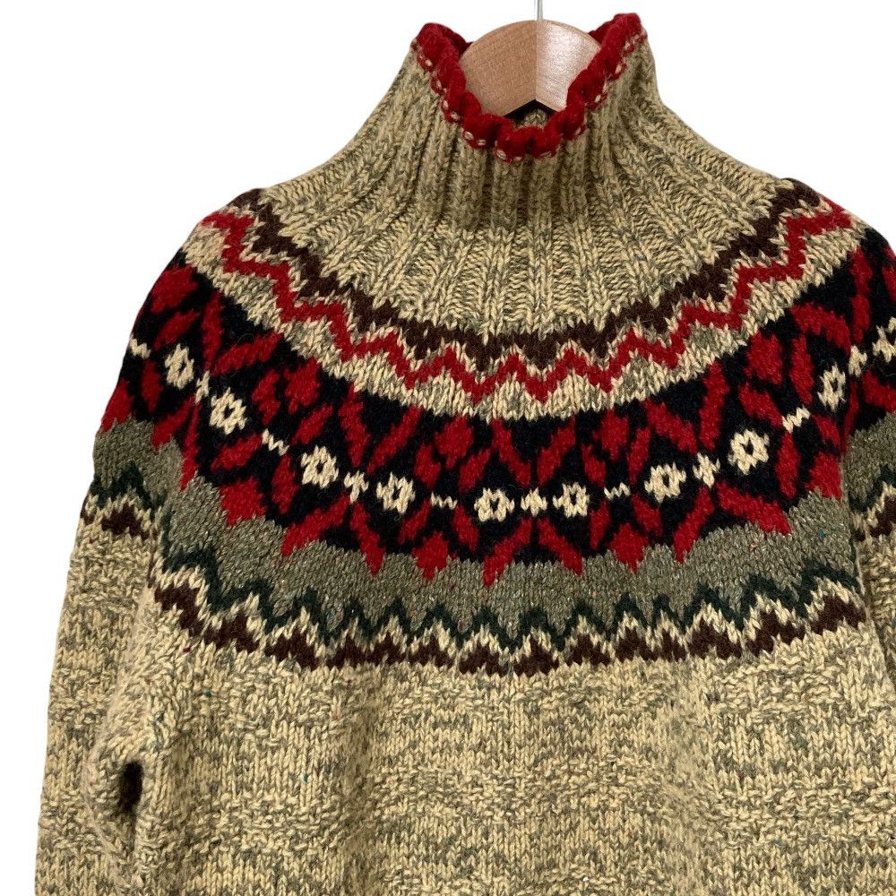 Ralph Lauren Ralph Lauren Ralph Lauren Country Wool Turtleneck Sweater Textile Tops DUTY FREE for USA Size ONE SIZE - 3 Thumbnail