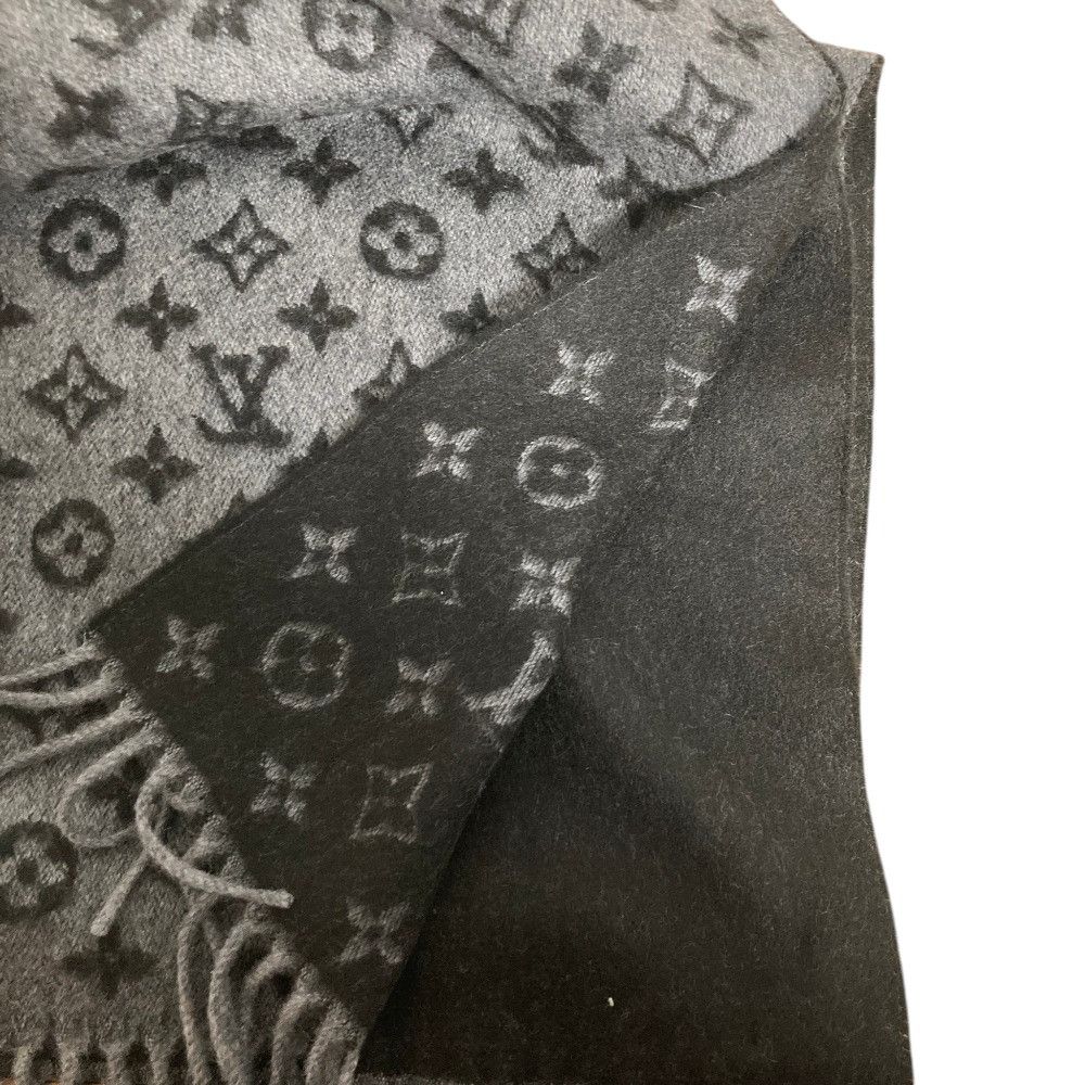 Louis Vuitton Louis Vuitton Louis Vuitton Monogram Gradient Fringe Scarf Textile Scarf M71607 DUTY FREE for USA Size ONE SIZE - 2 Thumbnail