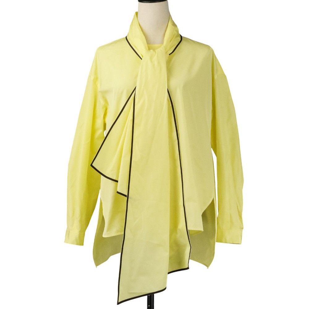Other Other TOMORROWLAND .B Micro Taffeta Bow Tie Blouse Textile Tops DUTY FREE for USA Size ONE SIZE - 2 Thumbnail