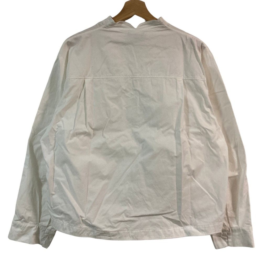 Emporio Armani Emporio Armani Emporio Armani Brushed Cotton Shirt Textile Dress Shirt DUTY FREE for USA Size ONE SIZE - 2 Thumbnail