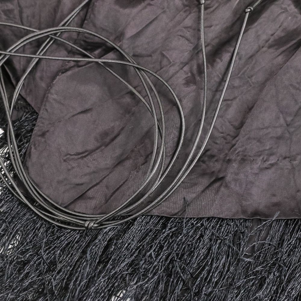 Other Other PONTI Cupro Fringe Satin Shirt Textile Tops DUTY FREE for USA Size ONE SIZE - 8 Thumbnail