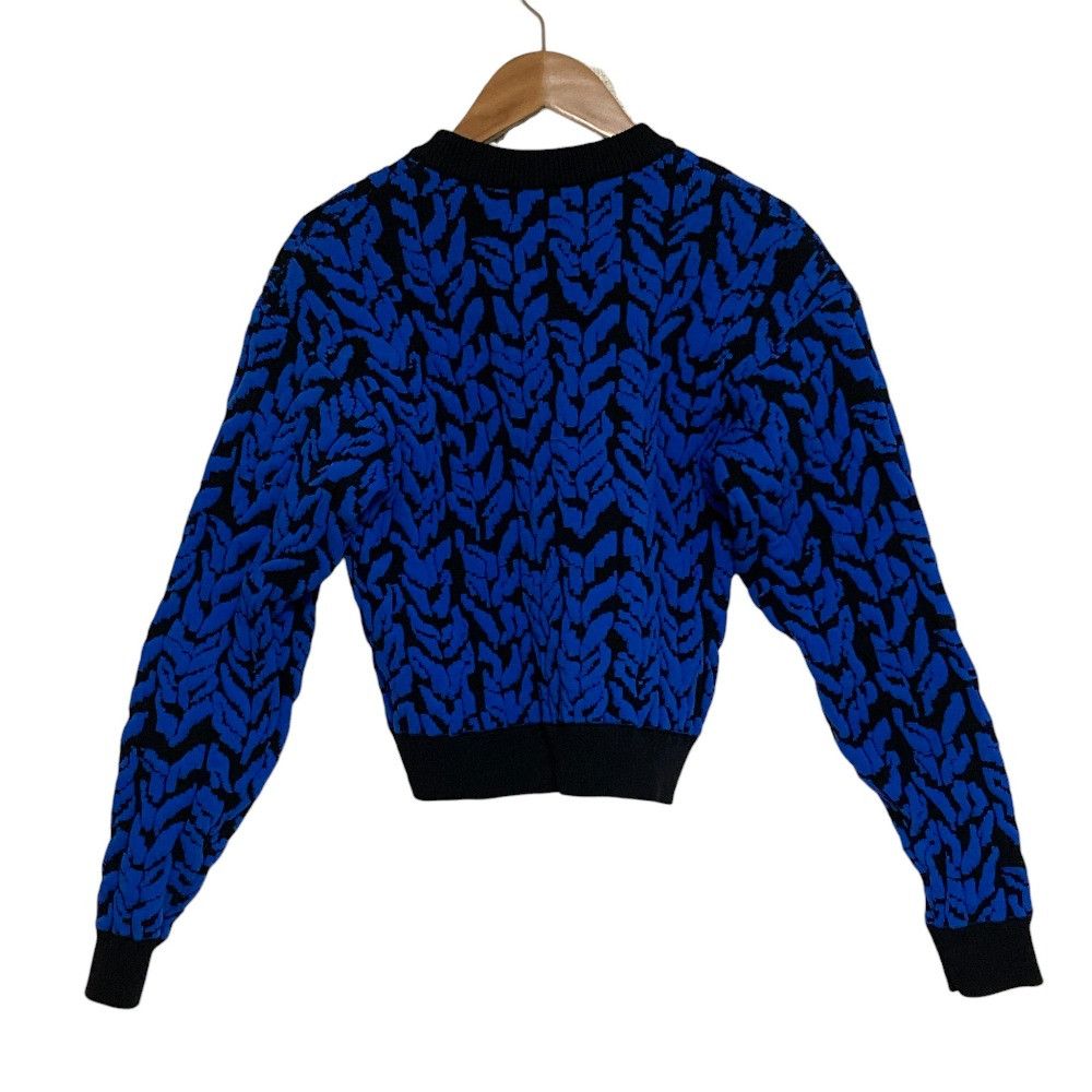 Balenciaga Balenciaga Balenciaga Jacquard Short Sweater Textile Tops DUTY FREE for USA Size ONE SIZE - 2 Thumbnail
