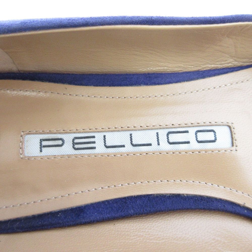 Other Other Pellico Suede Square Toe Pumps Leather Shoes DUTY FREE for USA Size ONE SIZE - 7 Thumbnail
