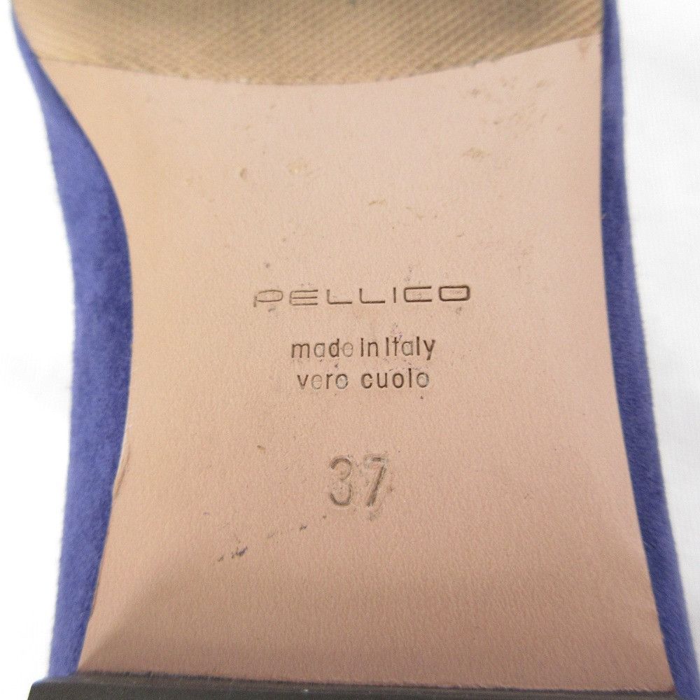 Other Other Pellico Suede Square Toe Pumps Leather Shoes DUTY FREE for USA Size ONE SIZE - 8 Thumbnail