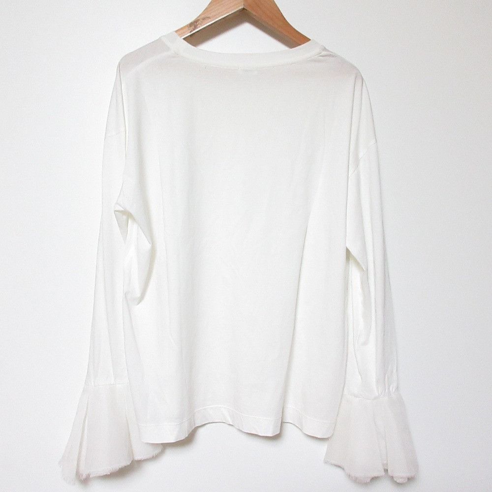 Other Other BRILL Sheer Cotton Cutsew Textile Tops BR24AW6030 DUTY FREE for USA Size ONE SIZE - 3 Thumbnail
