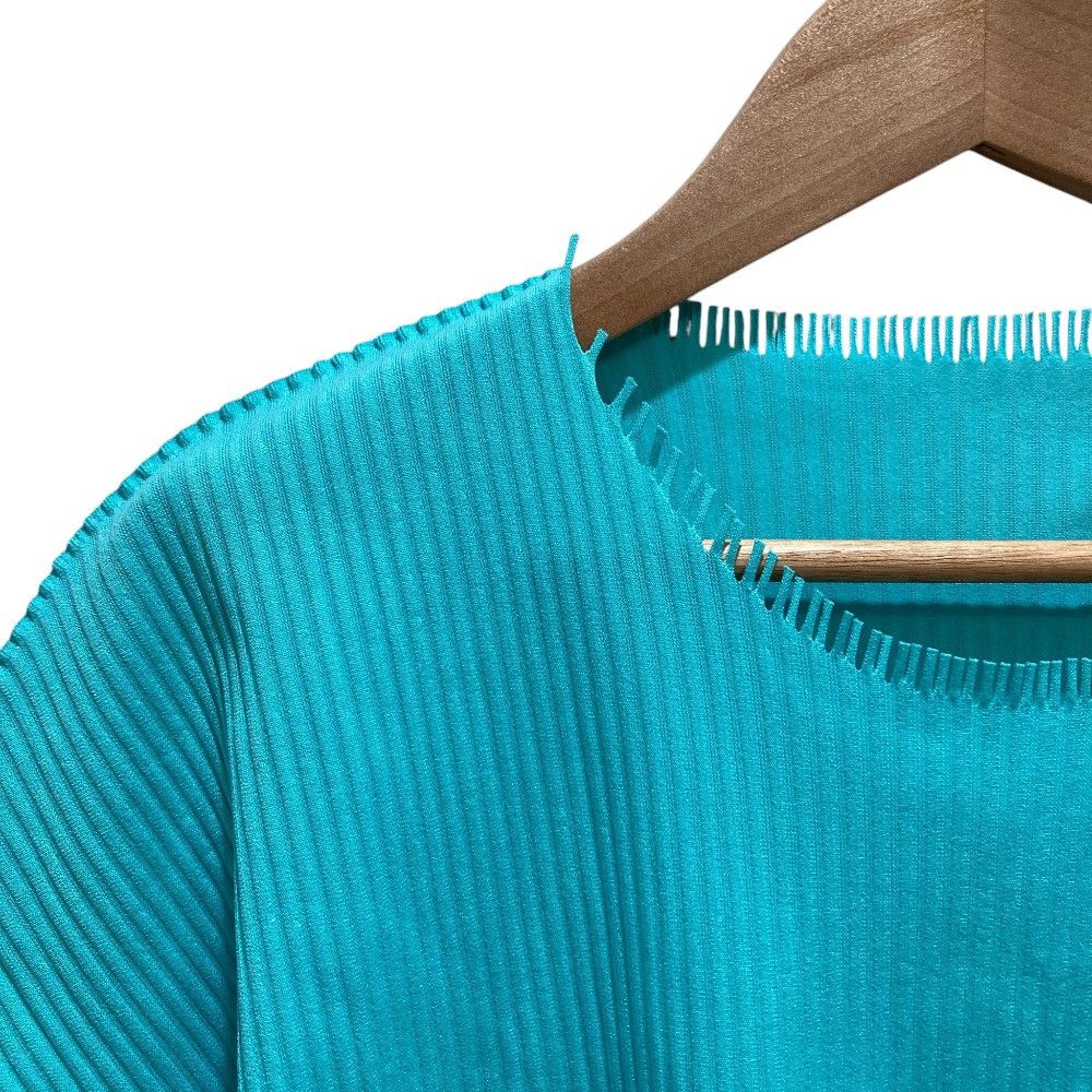 Issey Miyake Issey Miyake Pleats Please Issey Miyake Fringe Pleated Top Textile Tops PP24LK904 DUTY FREE for USA Size ONE SIZE - 2 Thumbnail