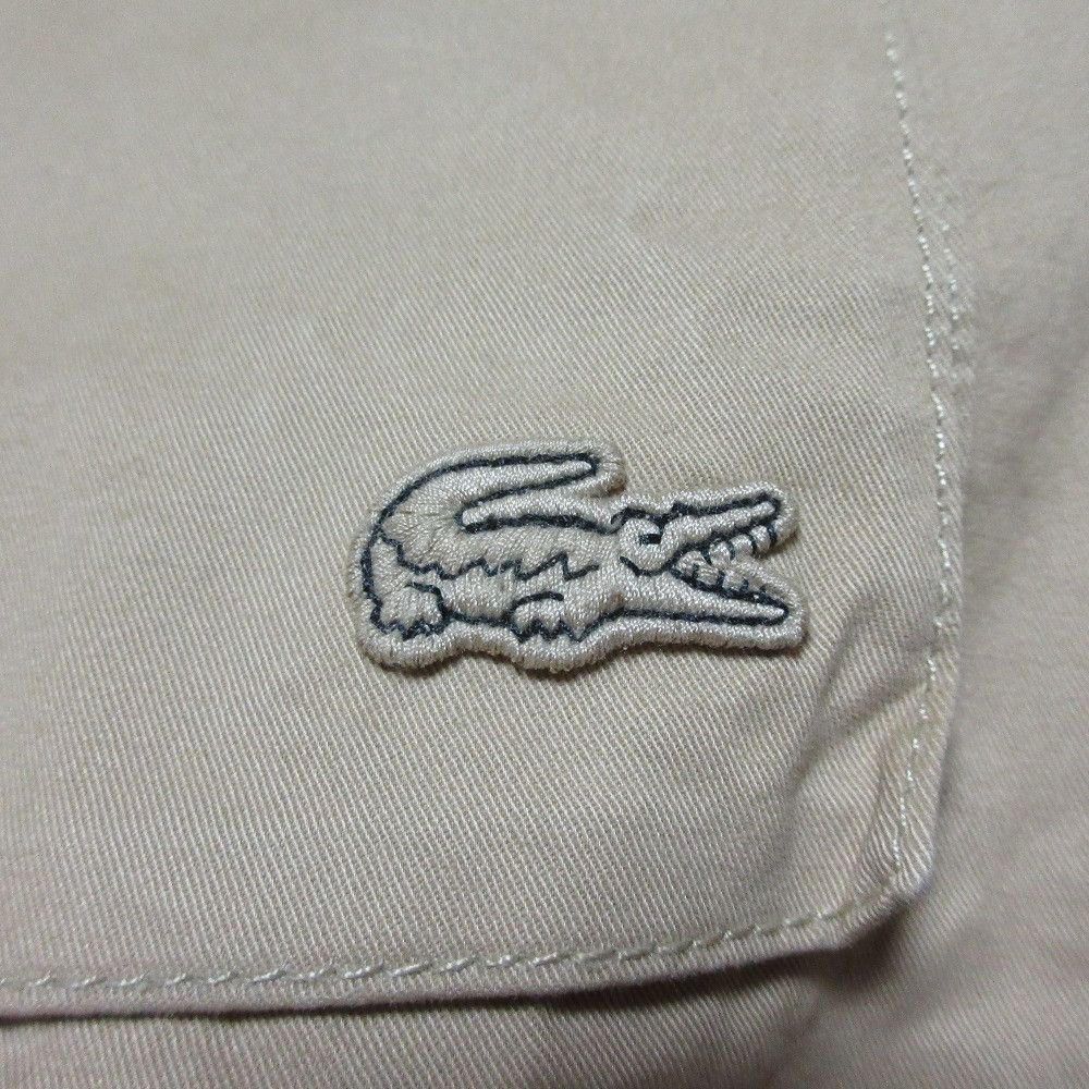 Other Other Lacoste Cotton Twill Work Shirt Jacket Textile Outerwear CH6411 DUTY FREE for USA Size ONE SIZE - 4 Thumbnail
