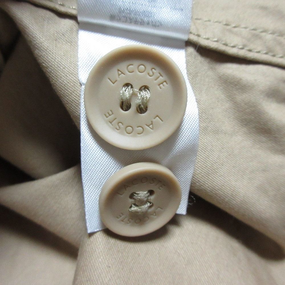 Other Other Lacoste Cotton Twill Work Shirt Jacket Textile Outerwear CH6411 DUTY FREE for USA Size ONE SIZE - 8 Thumbnail