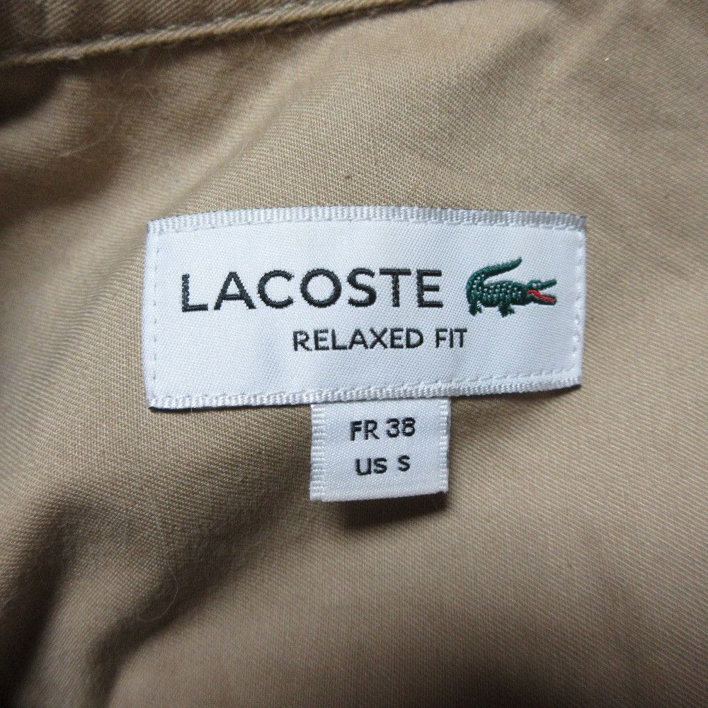 Other Other Lacoste Cotton Twill Work Shirt Jacket Textile Outerwear CH6411 DUTY FREE for USA Size ONE SIZE - 5 Thumbnail